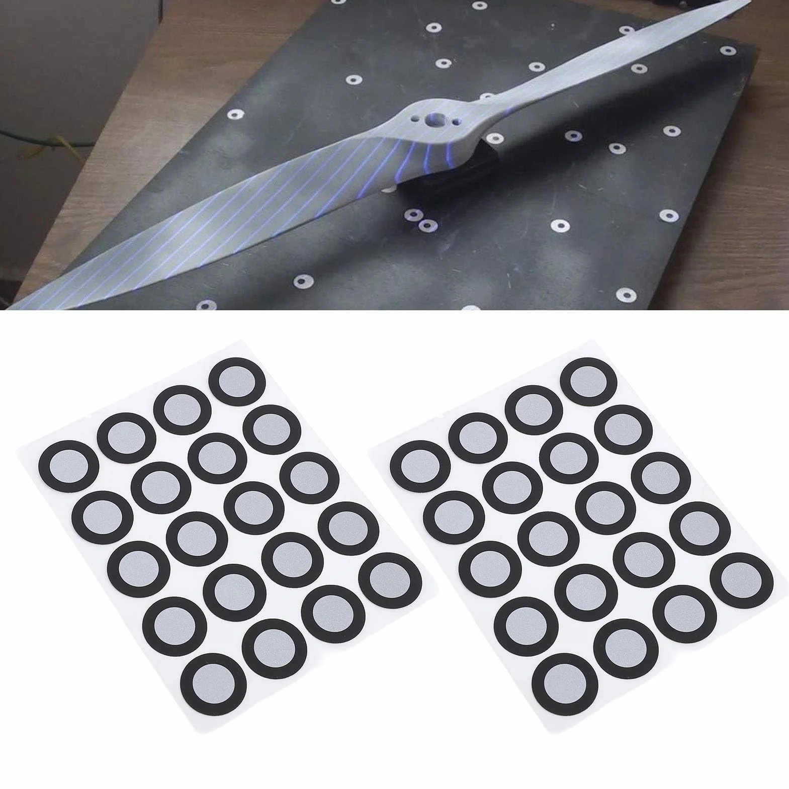 Marker do Skanowania 3D 12mm ID 19mm OD Znaczniki Punktów Odniesienia 200 szt.
