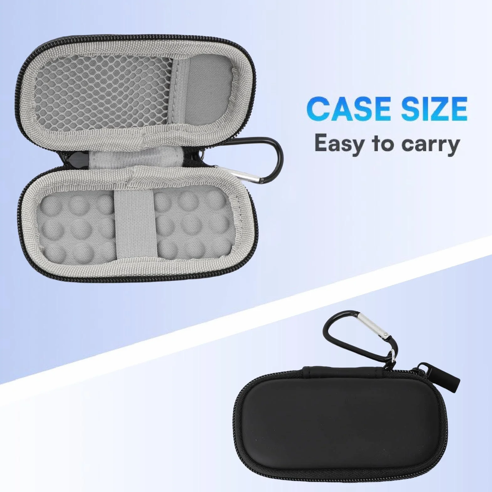 LICAEVEY Case for Kardiamobile EKG Monitor, Hard Travel Case for Kardiamobile 6L /dla Monitora Kardia EKG, Obudowa Podróży Monitora Serca