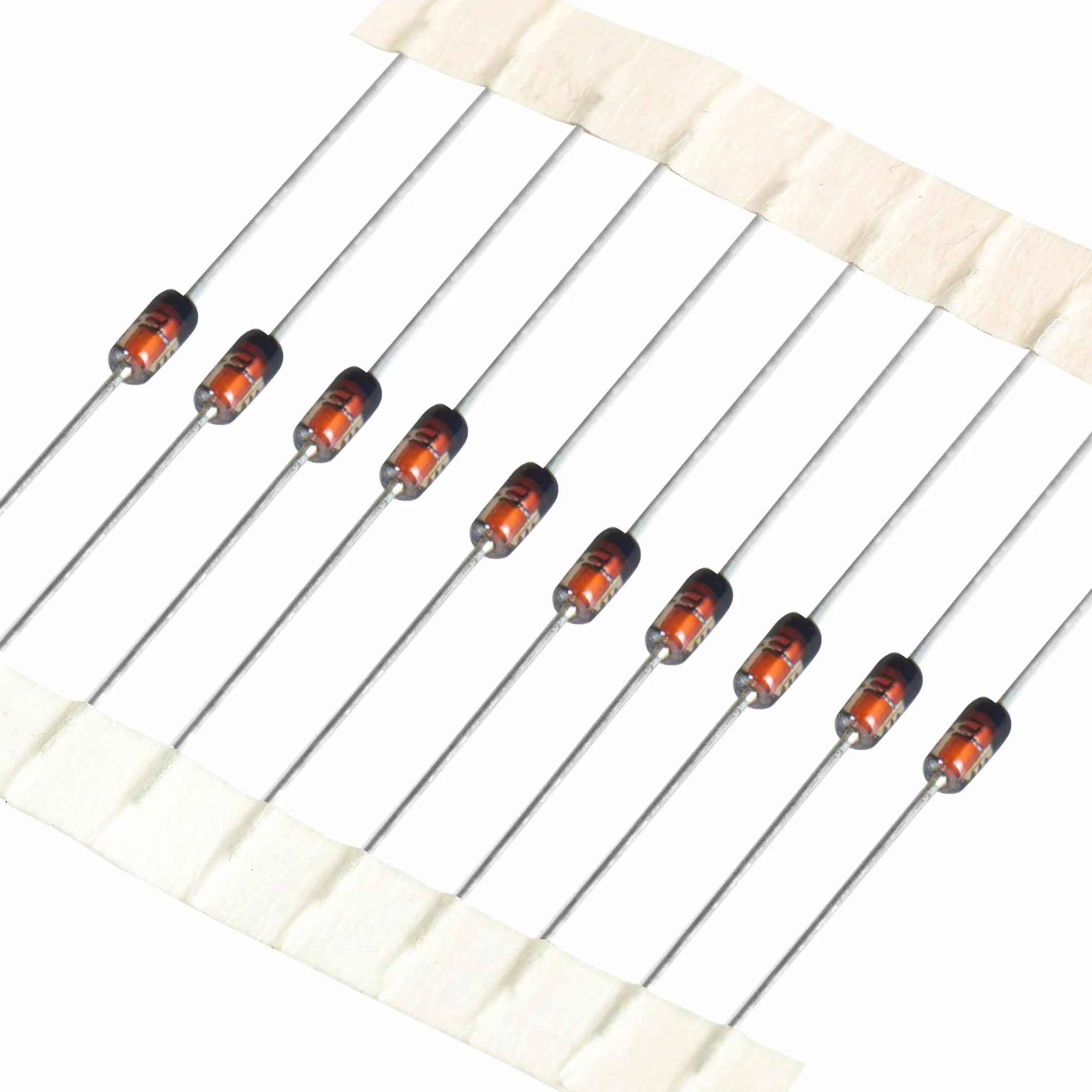 Seki Asortyment diod 240 sztuk, 14 wartości, dioda prostownicza, Schottky, dioda przełączająca; 1N4001 1N4004 1N4007 1N5404 1N5406 1N5408 RL207 FR107 RL207 UF4007 1NN5406 1N5408 RL207 RL207 UF4007