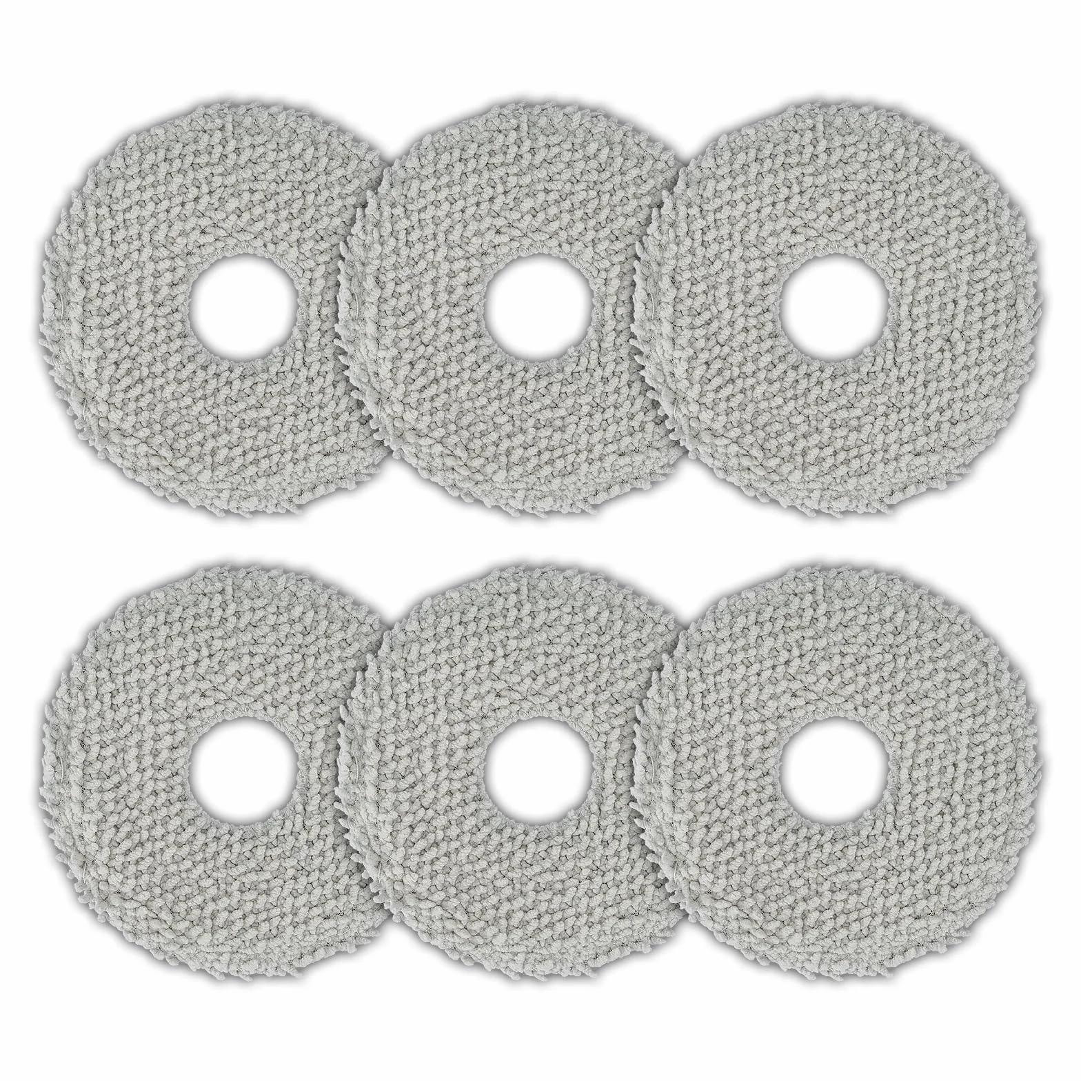 (6 sztuk) X20+ zapasowe podkładki do mopa, kompatybilne z Xiaomi X20+/ X20 Plus/ 1S/ S20 Plus / S20+/ X10+/ X20 Pro
