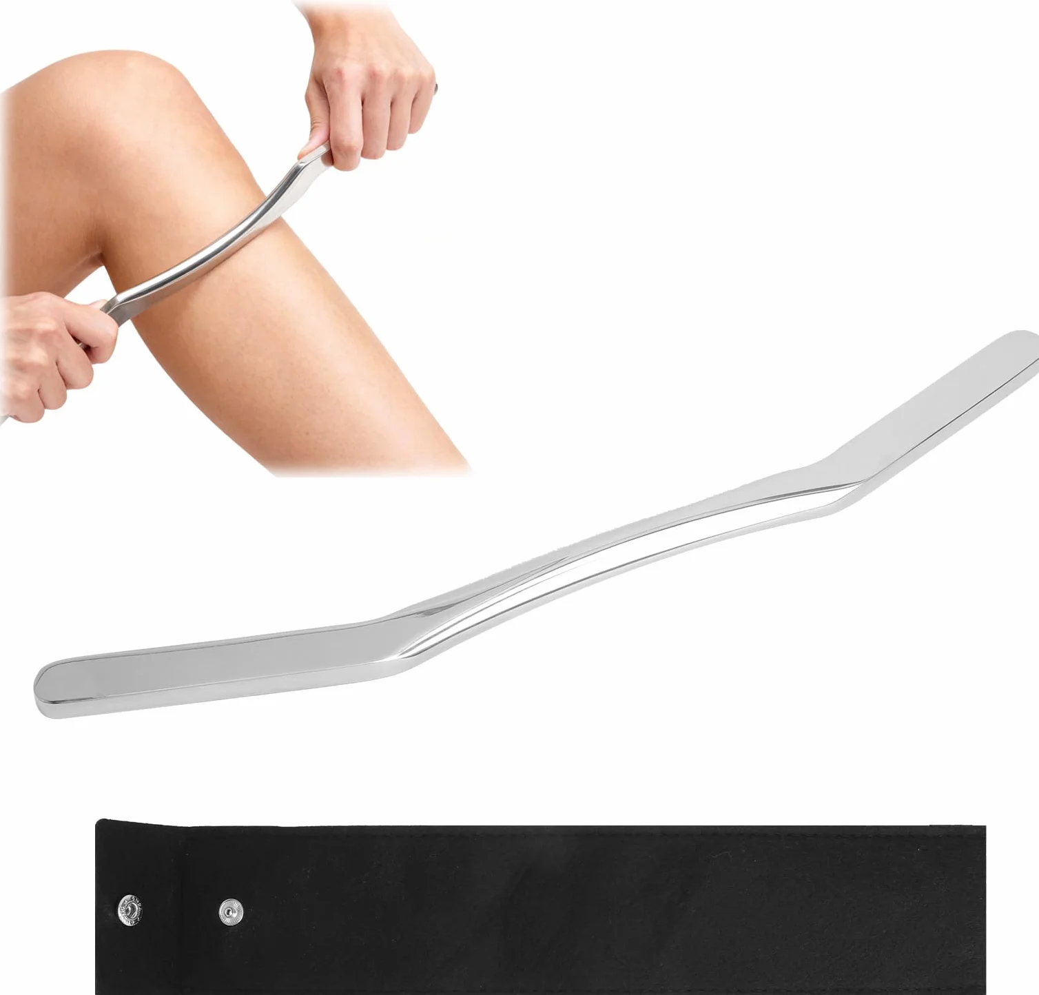 Gua Sha skrobak do powięzi mięśni ze stali nierdzewnej