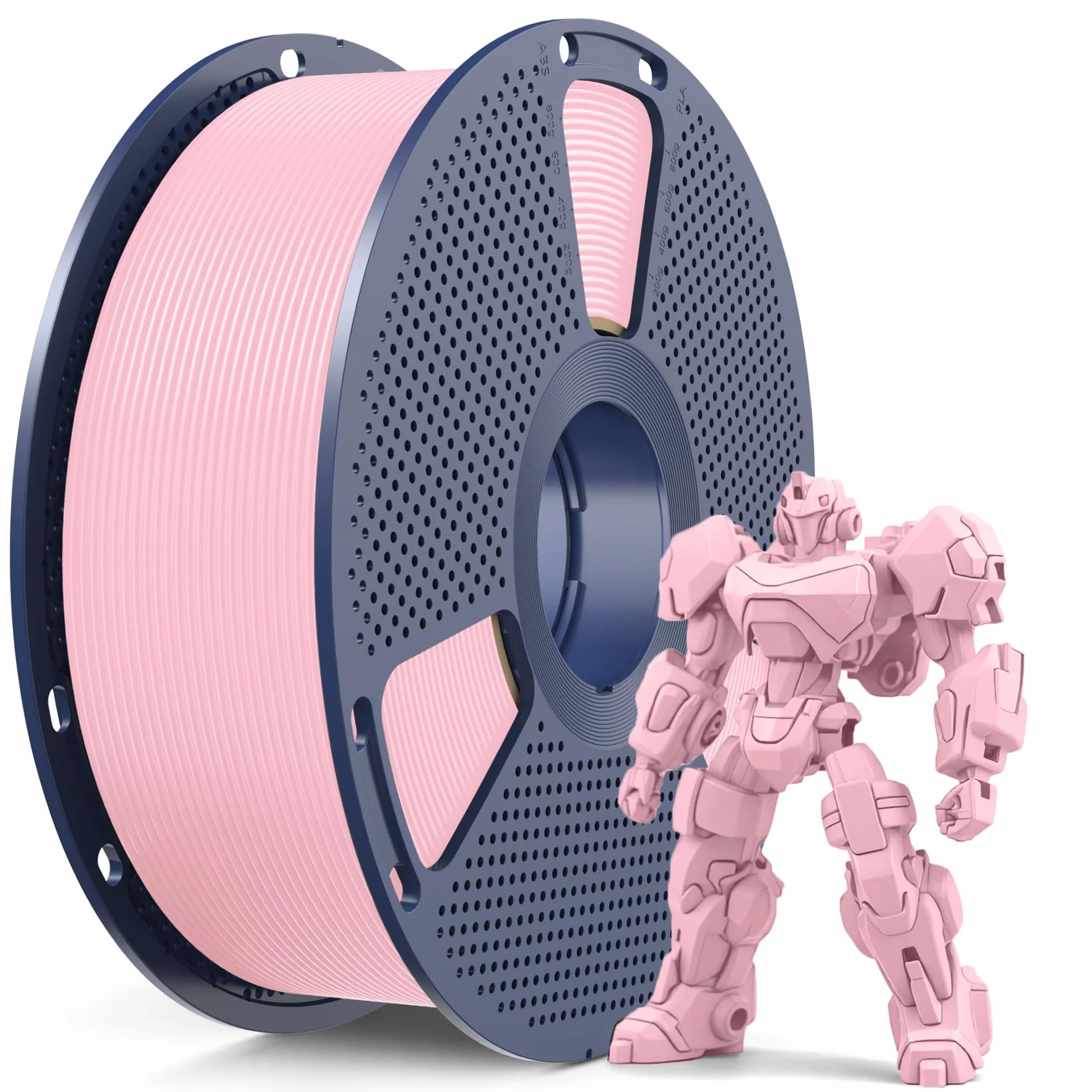 SUNLU PETG Filament 1.75mm, Filament PETG do drukarek 3D, Zwiększona Wytrzymałość i Wysoka Odporność na Uderzenia, Pasuje do Większości Drukarek 3D FDM, Szpula 1 kg, petg Różowy Kwiat Wiśni
