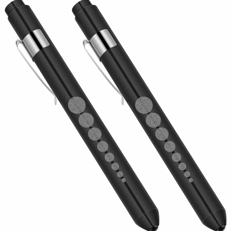 Światło źrenicy, flintronic lampka diagnostyczna światło źrenicy medyczna latarka typu penlight, wielokrotnego użytku diagnostyczna lampa LED w kształcie długopisu, latarka świetlny długopis z klipsem