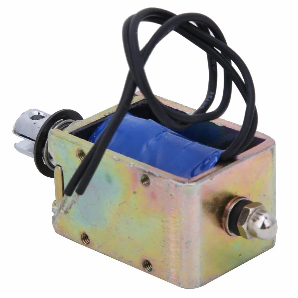 Elektromagnes push-pull 15mm 25N 24V JF-1040B antyutleniający do automatów sprzedających