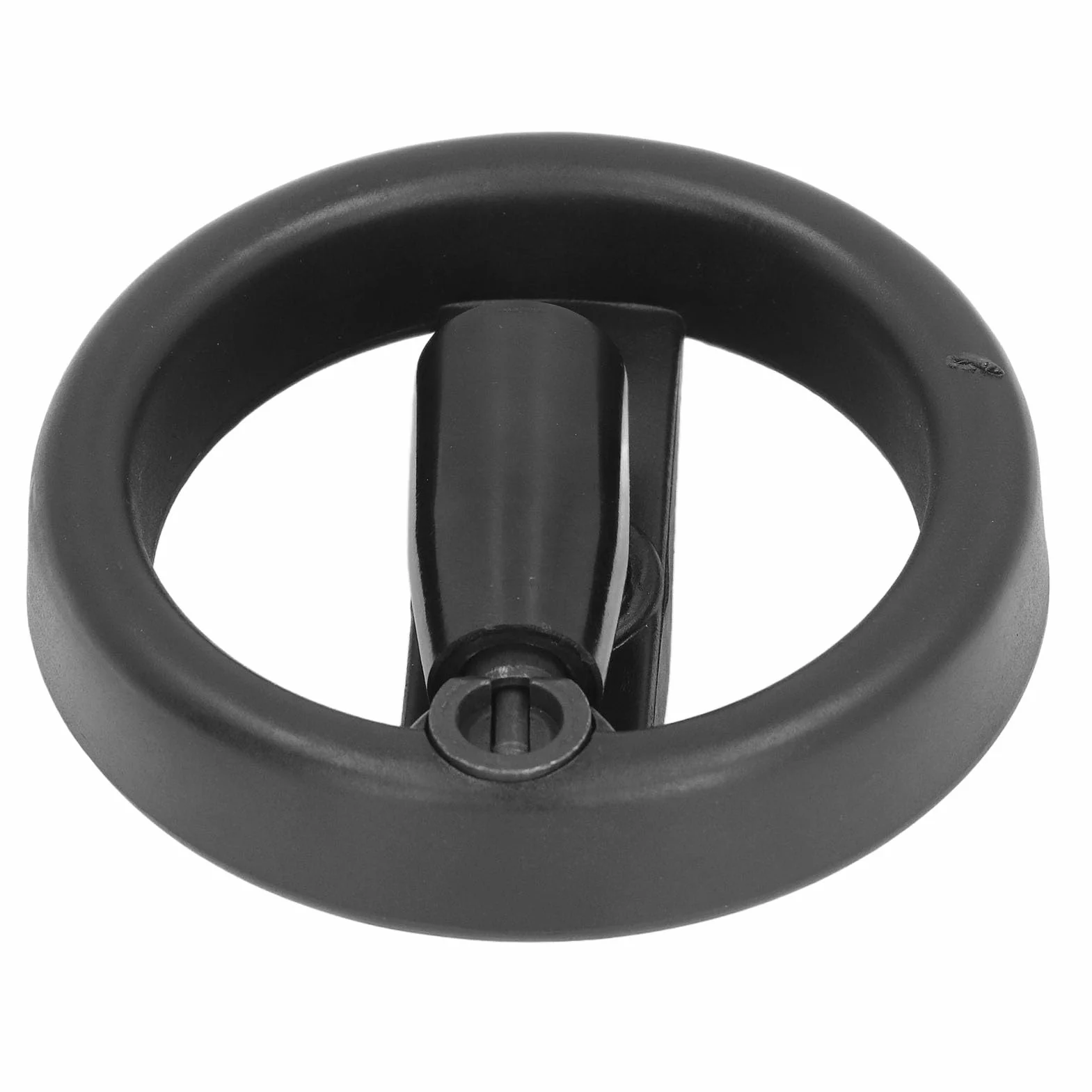 Okrągłe Koło Ręczne 12x100mm z Obrotowym Uchwytem do Wiertarki Tokarki