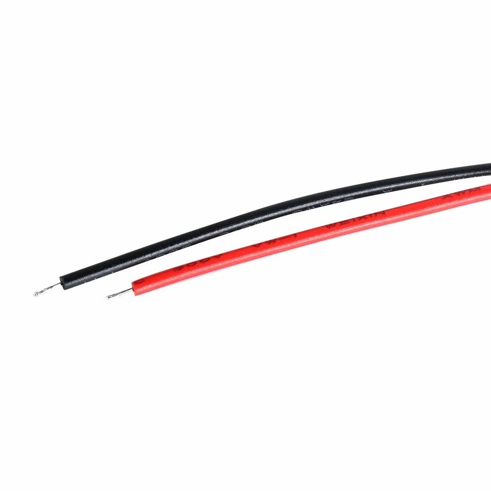 20 x 3 mm LED z kablem 20 cm 12 V DC/LED gotowe okablowanie (3 mm, białe)