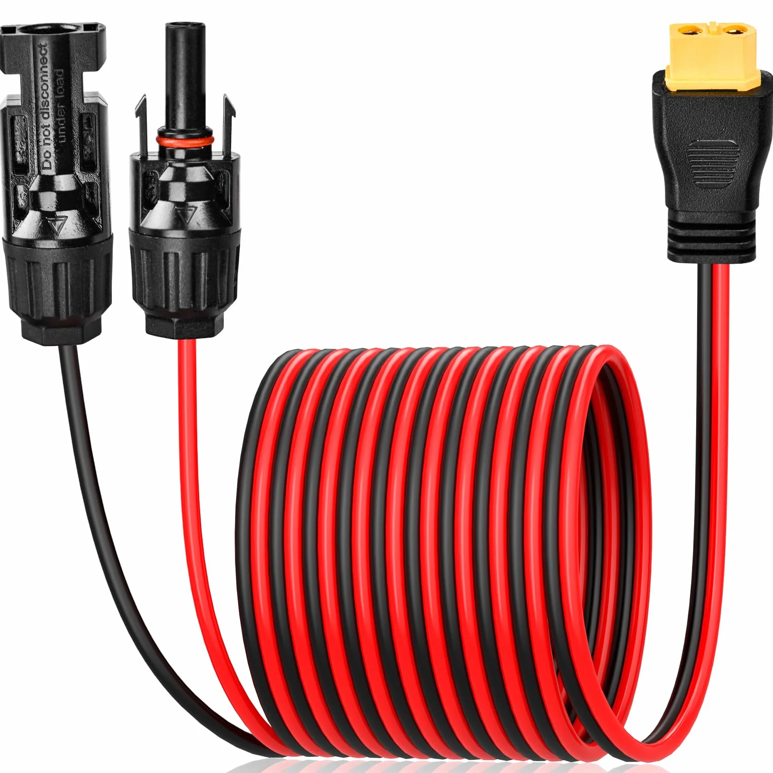 Kabel do ładowania solarnego XT60, przedłużacz 300 cm, kabel solarny, przedłużacz, kabel do paneli słonecznych, z wtyczką solarną i gniazdem solarnym, do generatorów solarnych, panelu baterii