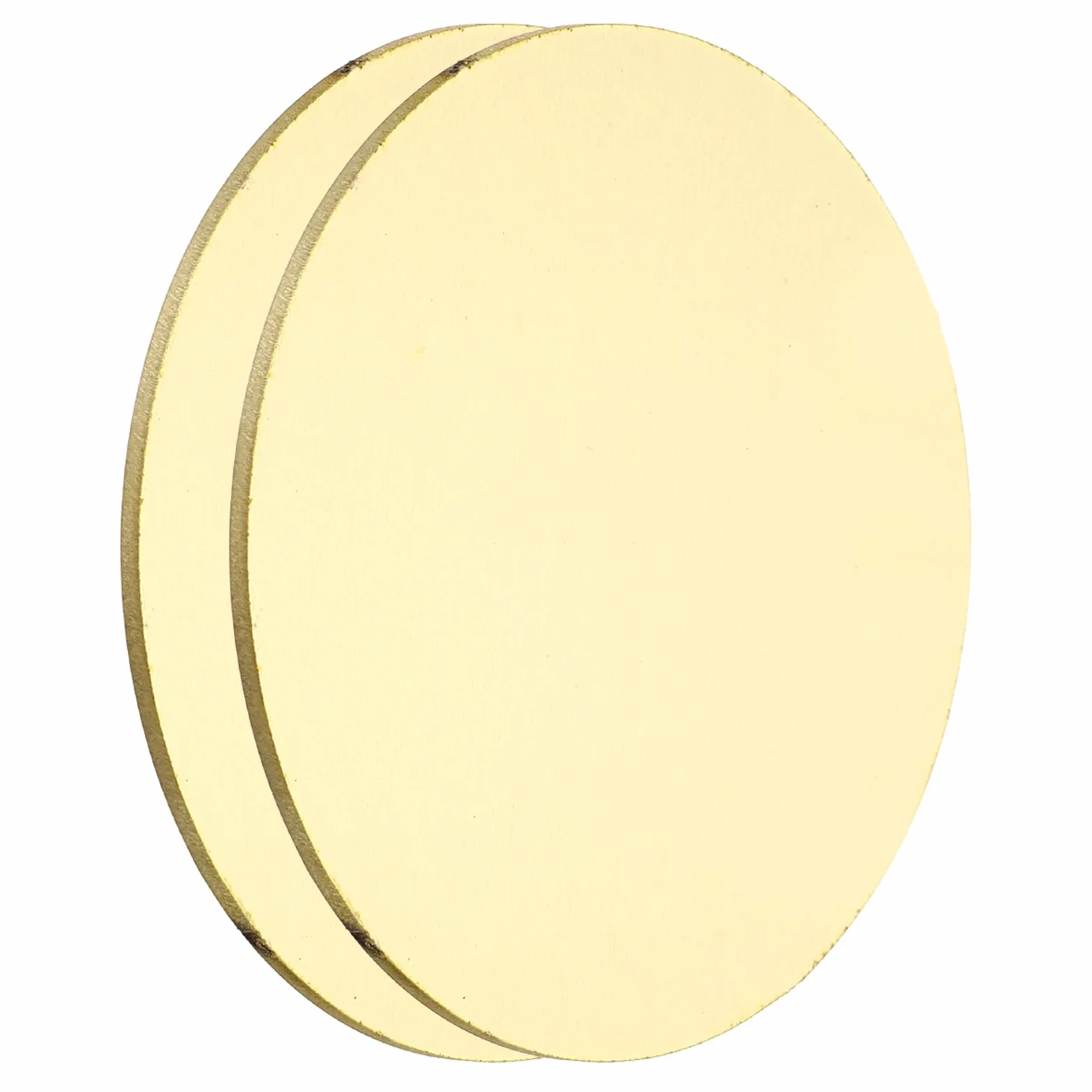 QUARKZMAN 2 sztuki okrągłej płyty mosiężnej, 60 mm (2,36 cala), średnica 1,5 mm, grubość H62 mosiężne płyty do majsterkowania, naprawy elektrycznej, zastosowań przemysłowych