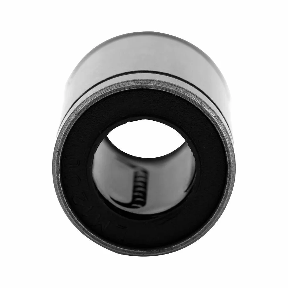 Liniowe łożyska kulkowe LM10UU 8 szt. 10 mm liniowe łożyska kulkowe do drukarki 3D cylinder części CNC, zestaw 8 szt.