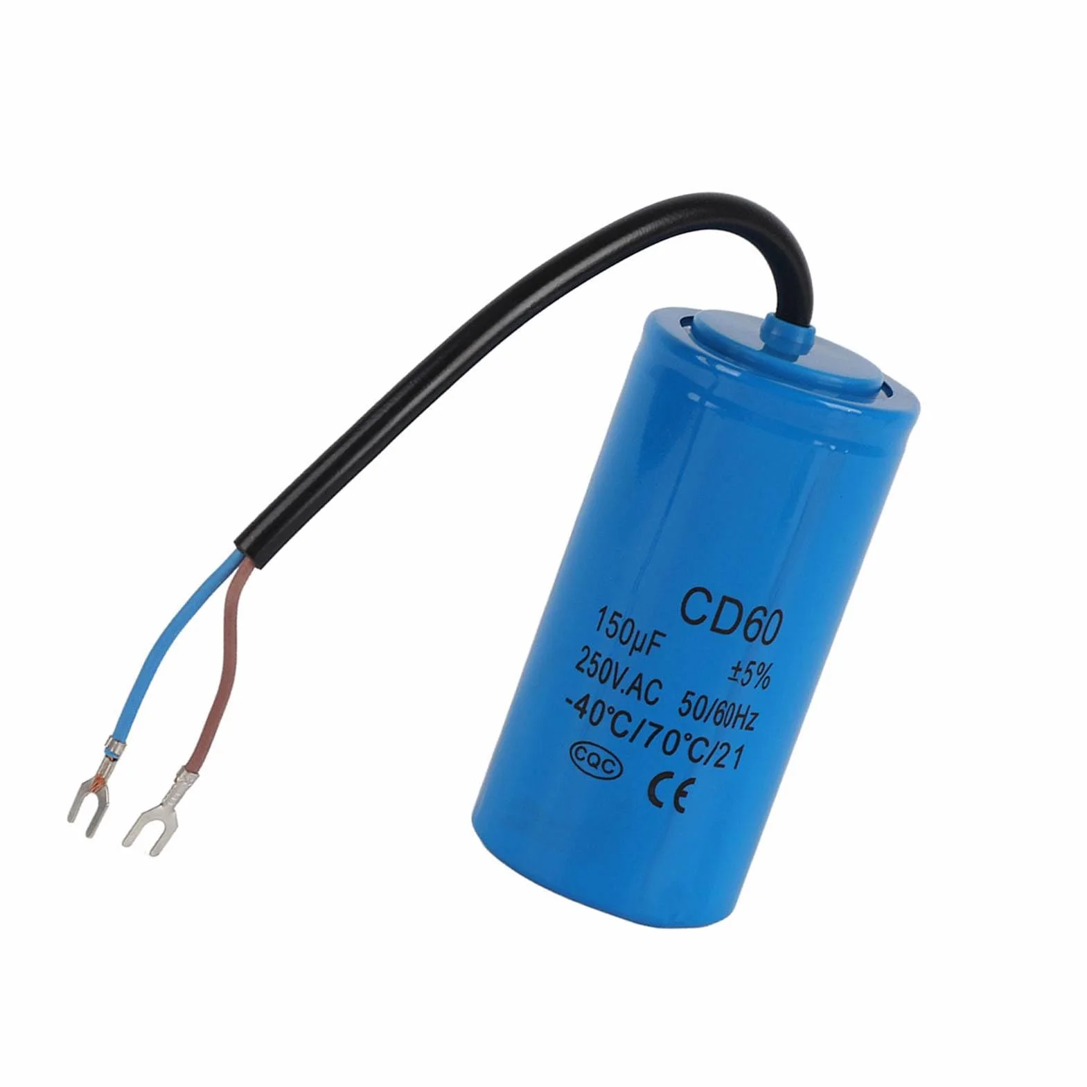 Kondensator Roboczy 450V 150uF CD60 250V AC do Silników Jednofazowych Klimatyzatorów Sprężarek