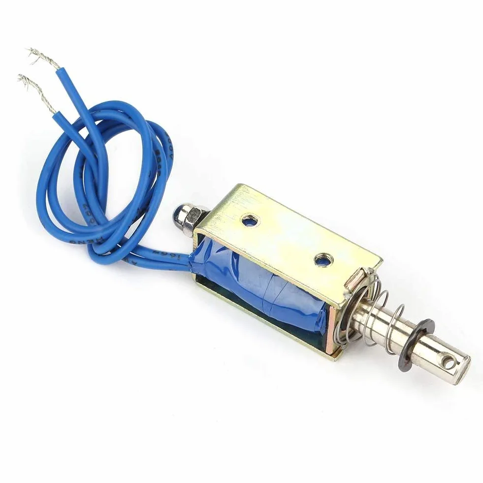 Sterownik automatyki elektromagnesu 6V DC 300mA Elektromagnes pociągowy DC 5N Wysuwany zakres 10mm