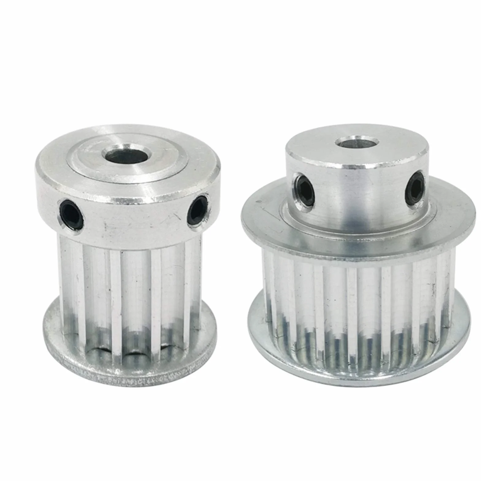 JINchao-rolka rozrządu 5M-14T kółko pasowe, otwór wewnętrzny 5/6/6,35/8/10 mm, szerokość rowka pasa aluminiowego 16/21 mm, dla szerokości 15/20 mm 5 m okrągły pas poliuretanowy dokładność pozycjonowania