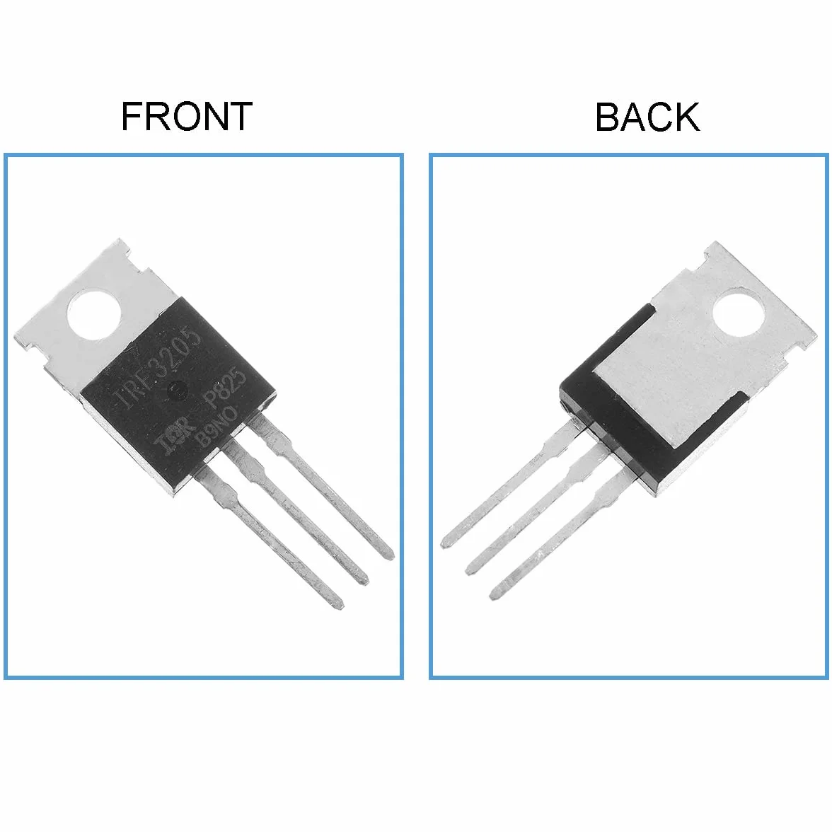 IRF3205 tranzystor MOSFET N-kanał 110A 55V TO-220AB z radiatorem