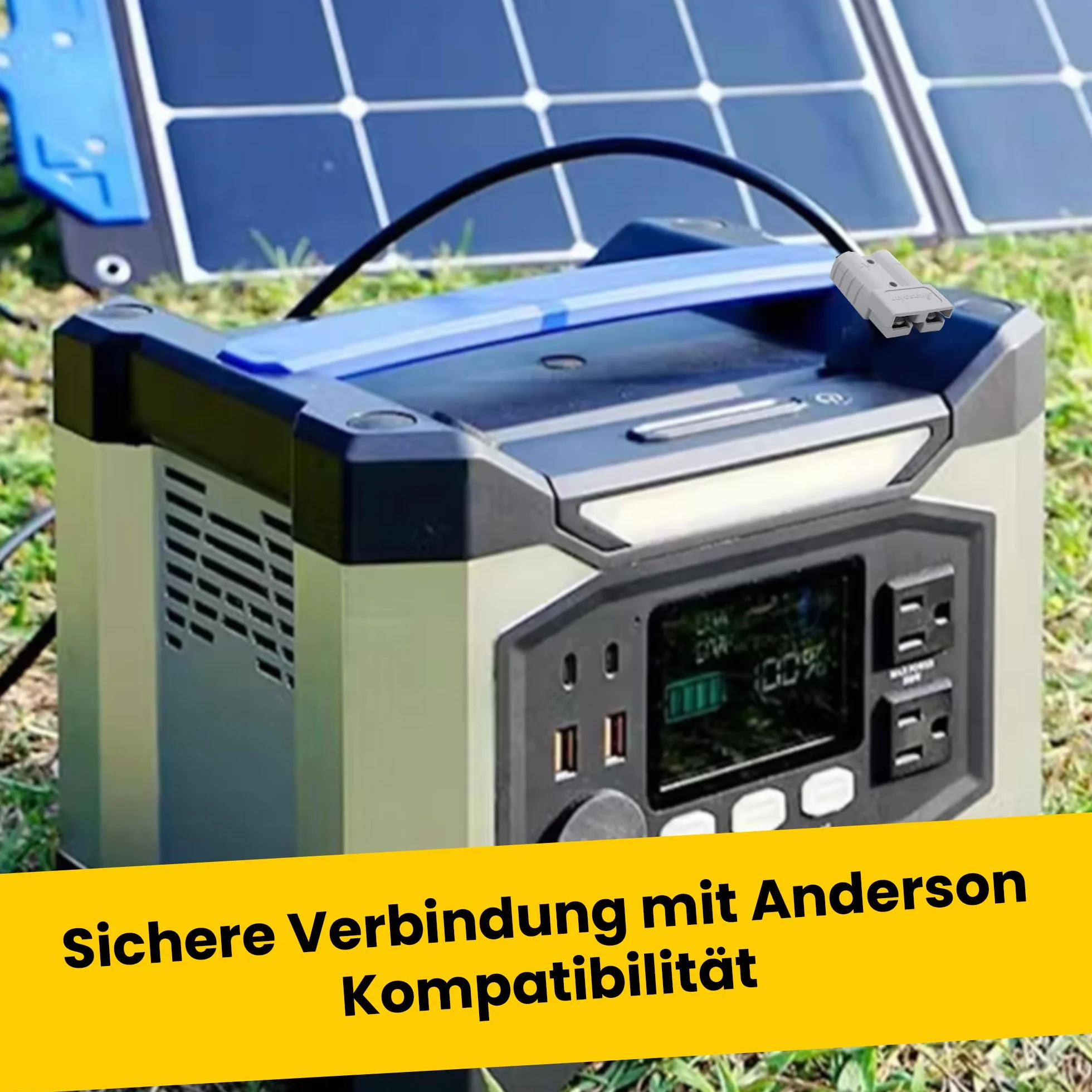 Offgridtec Anderson adapter DC5521 – 20 cm