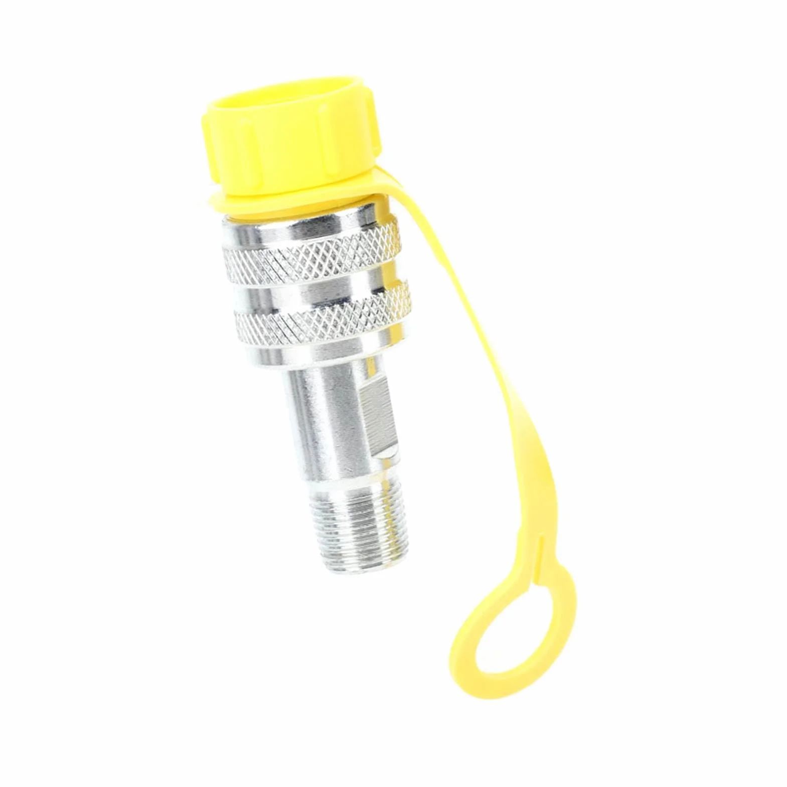 Szybkozłączki Hydrauliczne Gwint Zg 3/8 Zestaw Sprzęgieł Męskich i Żeńskich Żółty
