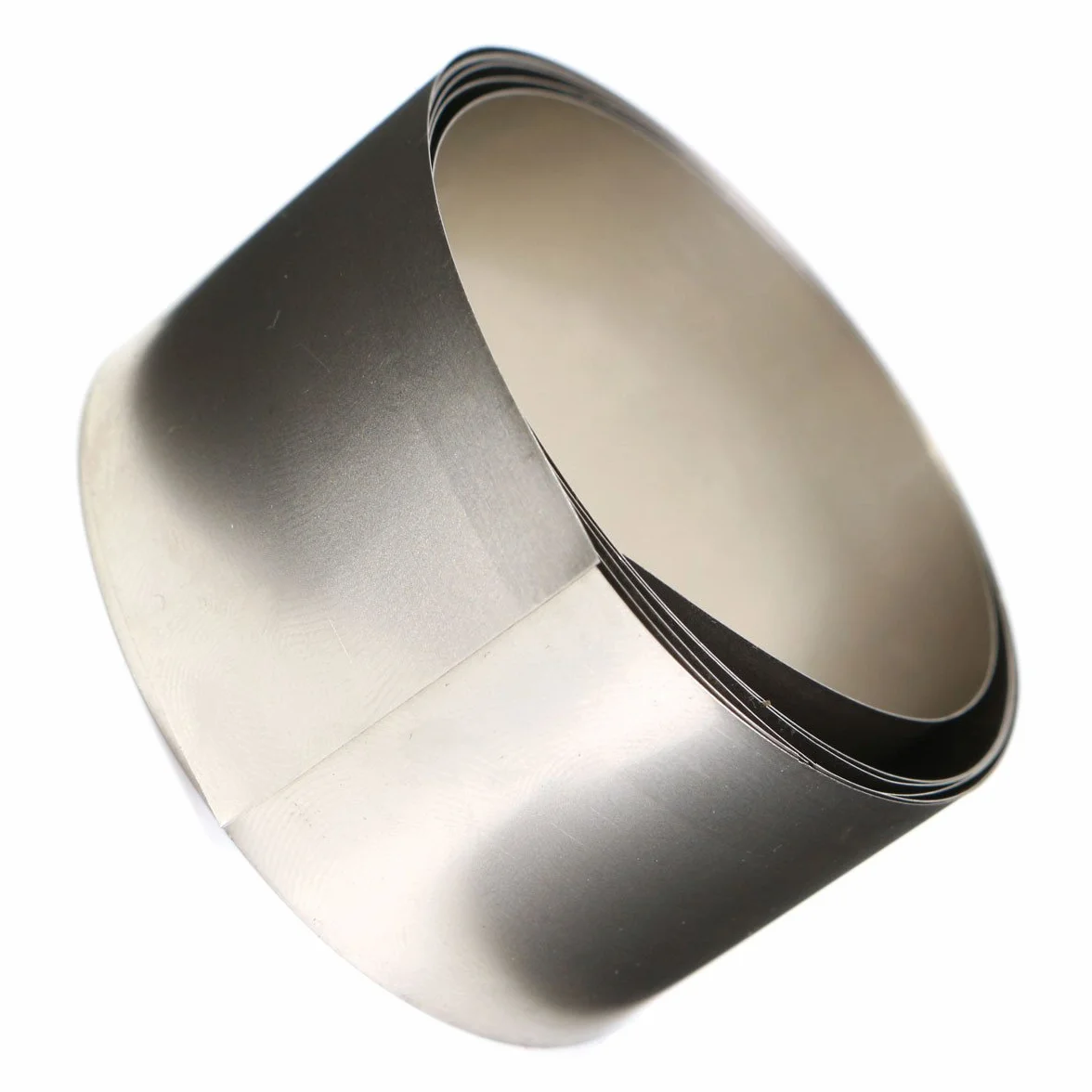 99,96% czysty nikiel metalowa folia srebrnoszary Ni cienka płyta 0,1 x 30 x 1000 mm