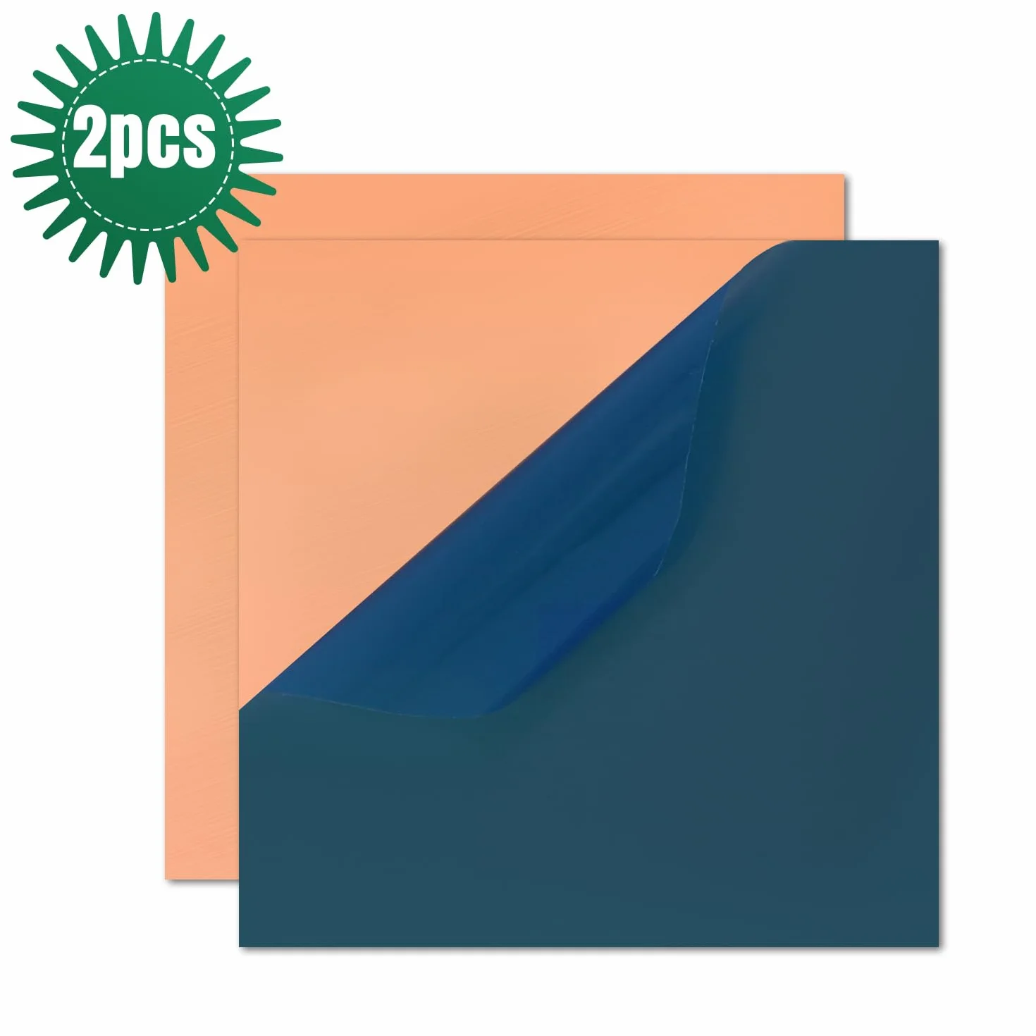 Blacha miedziana, płyta miedziana 100 mm x 100 mm x 0,5 mm, 99,9% czysta płyta miedziana dla majsterkowiczów, biżuterii, elektryki, naprawy, przemysłu (2 sztuki)