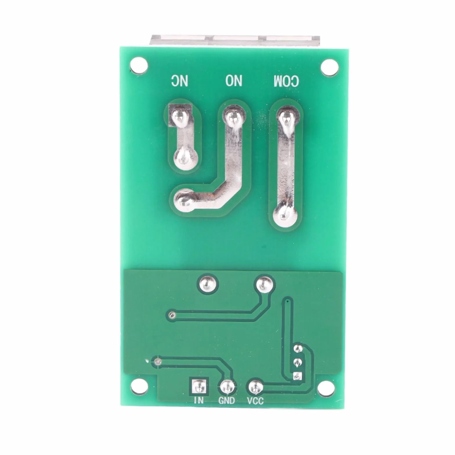 2 szt. Jednokierunkowy moduł Przekaźnika Izolującego Transoptor Wyzwalający Wysoki/niski Poziom dla DC5V,12V,24V z Czarnym Terminalem Barierowym 9,5mm 30A YYG-2
