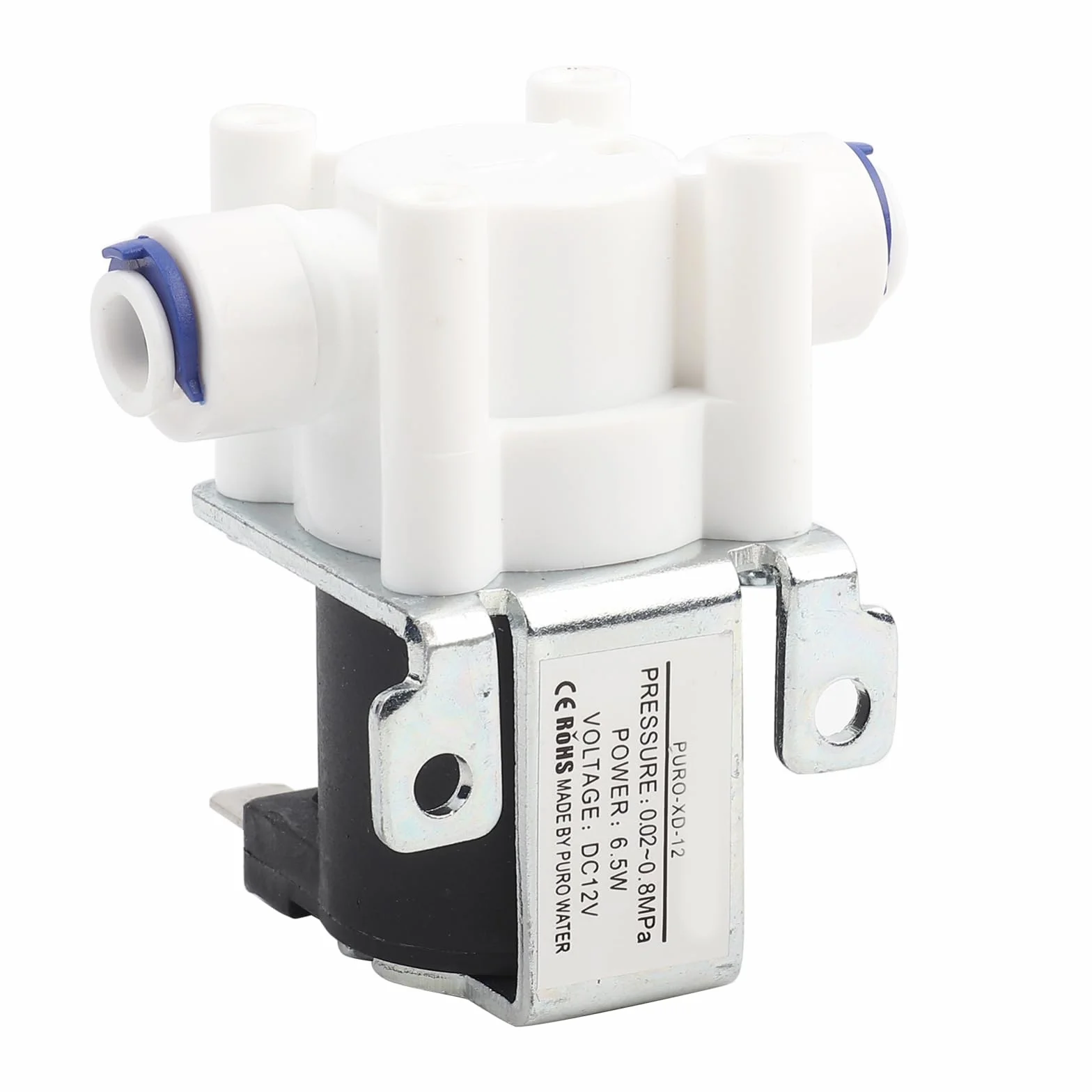 Zawór elektromagnetyczny wody DC 12V 1/4 cala zwykle zamknięty