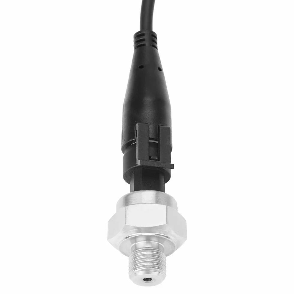 Czujnik ciśnienia G1/4 DC 5V ze stali nierdzewnej do oleju opałowego wody powietrza i gazu zakres 0-200PSI czujnik ciśnienia oleju