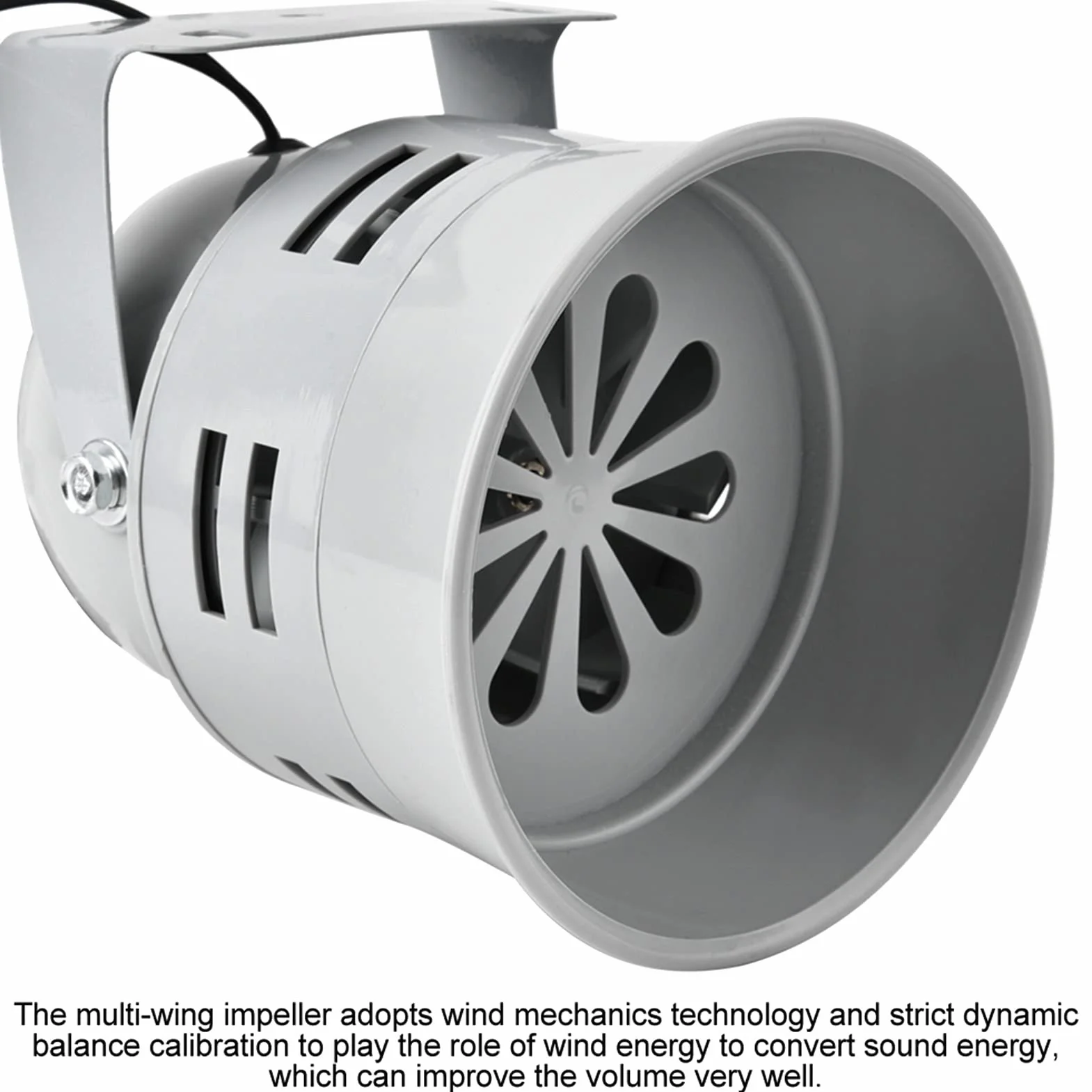 Elektromotor angetriebene Sirene 120DB Mini-Industrie Hoher Dezibel Daueralarmhorn AC220V