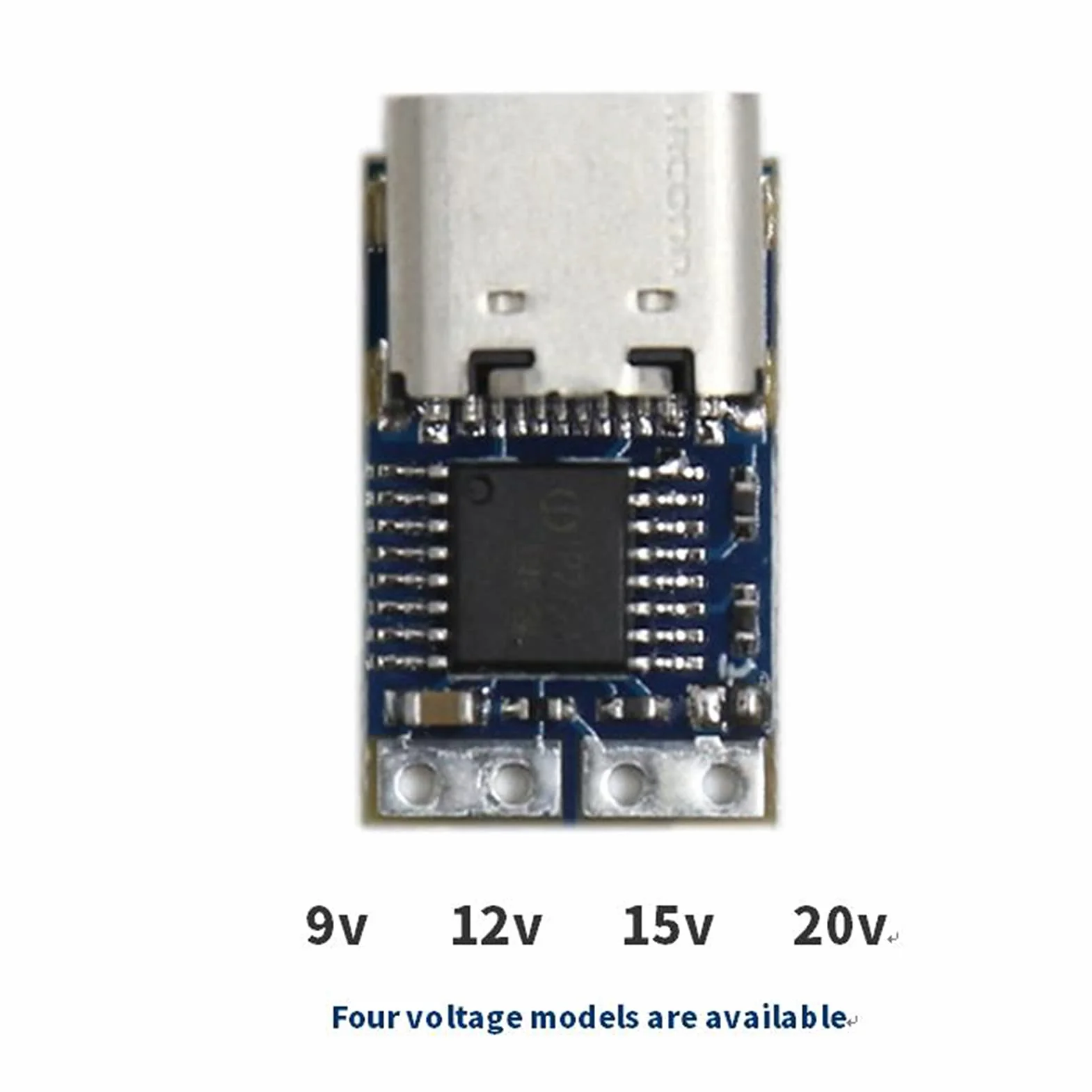 Jadeshay Moduł wyzwalający 5 szt. USB-C PDC004 PD 12 V DC stałe napięcie moduł wyzwalacza zasilania 5A typ C wejście żeńskie