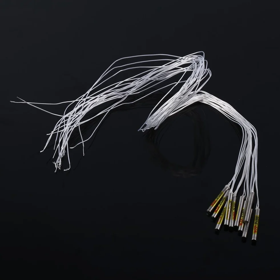 Pt100 Wodoodporny Czujnik Temperatury 4mm 30mm 50cm 10 Sztuk
