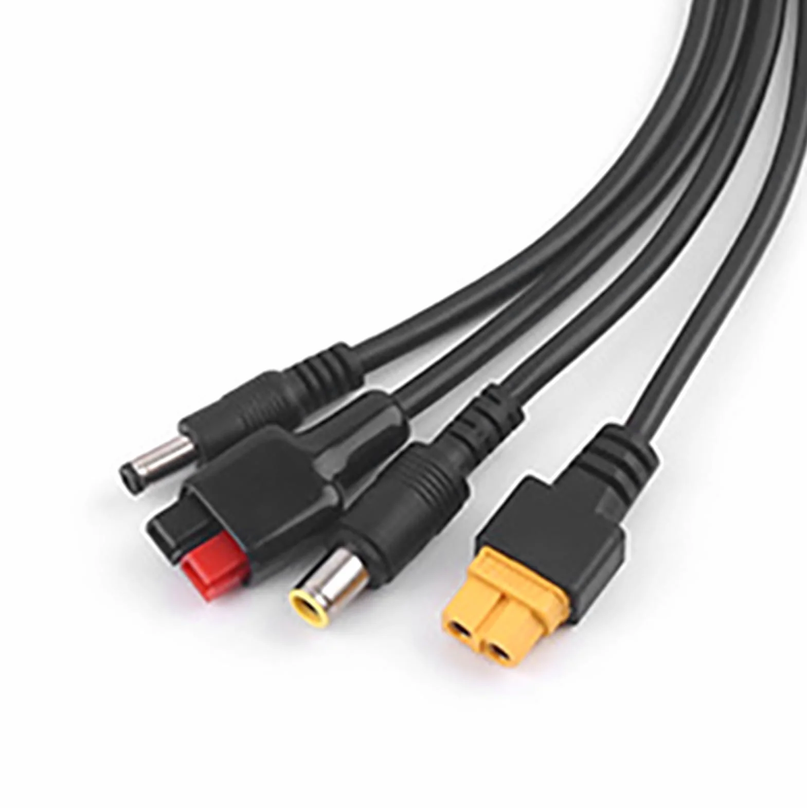 Przedłużacz do Panelu Słonecznego ze Złączem żeńskim 4 w 1 DC5521 7909 XT60 do ładowania Wielu Elektrowni Słonecznych Wodoodporna Konstrukcja IP68