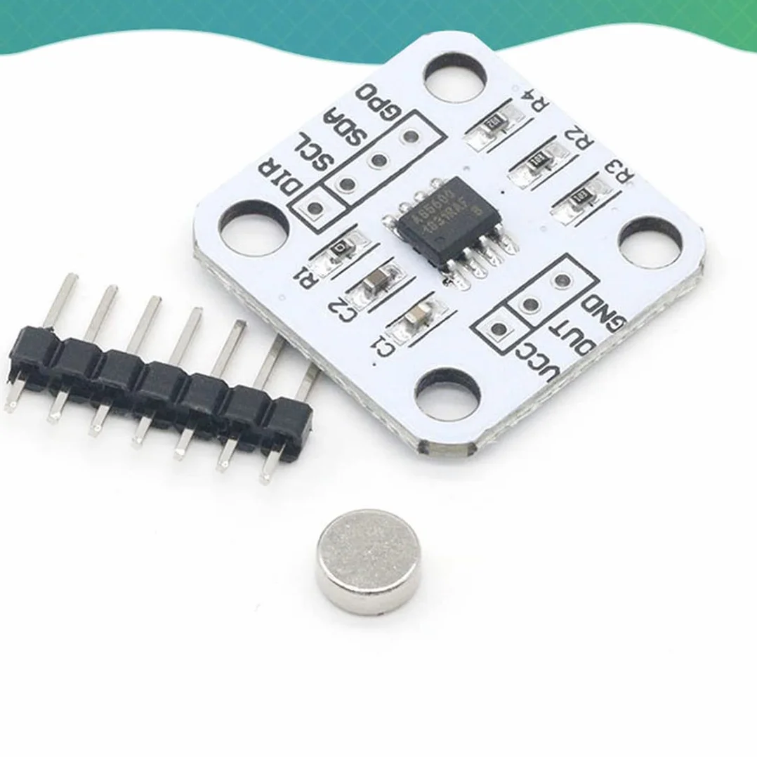 AS5600 Magnetic Encoder 12Bit High Precision Angle Measurement Sensor Module