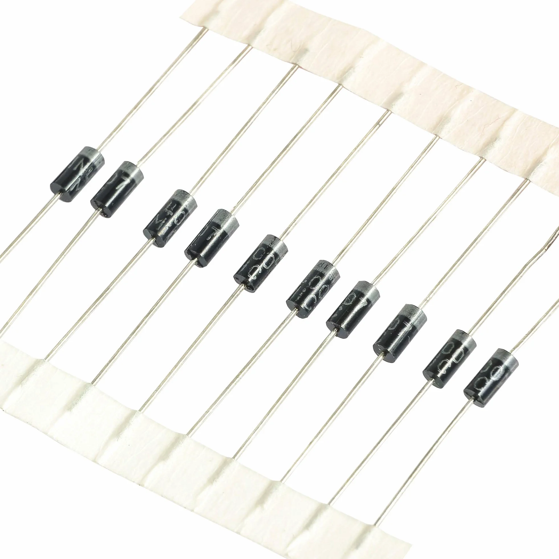 Seki Asortyment diod 240 sztuk, 14 wartości, dioda prostownicza, Schottky, dioda przełączająca; 1N4001 1N4004 1N4007 1N5404 1N5406 1N5408 RL207 FR107 RL207 UF4007 1NN5406 1N5408 RL207 RL207 UF4007