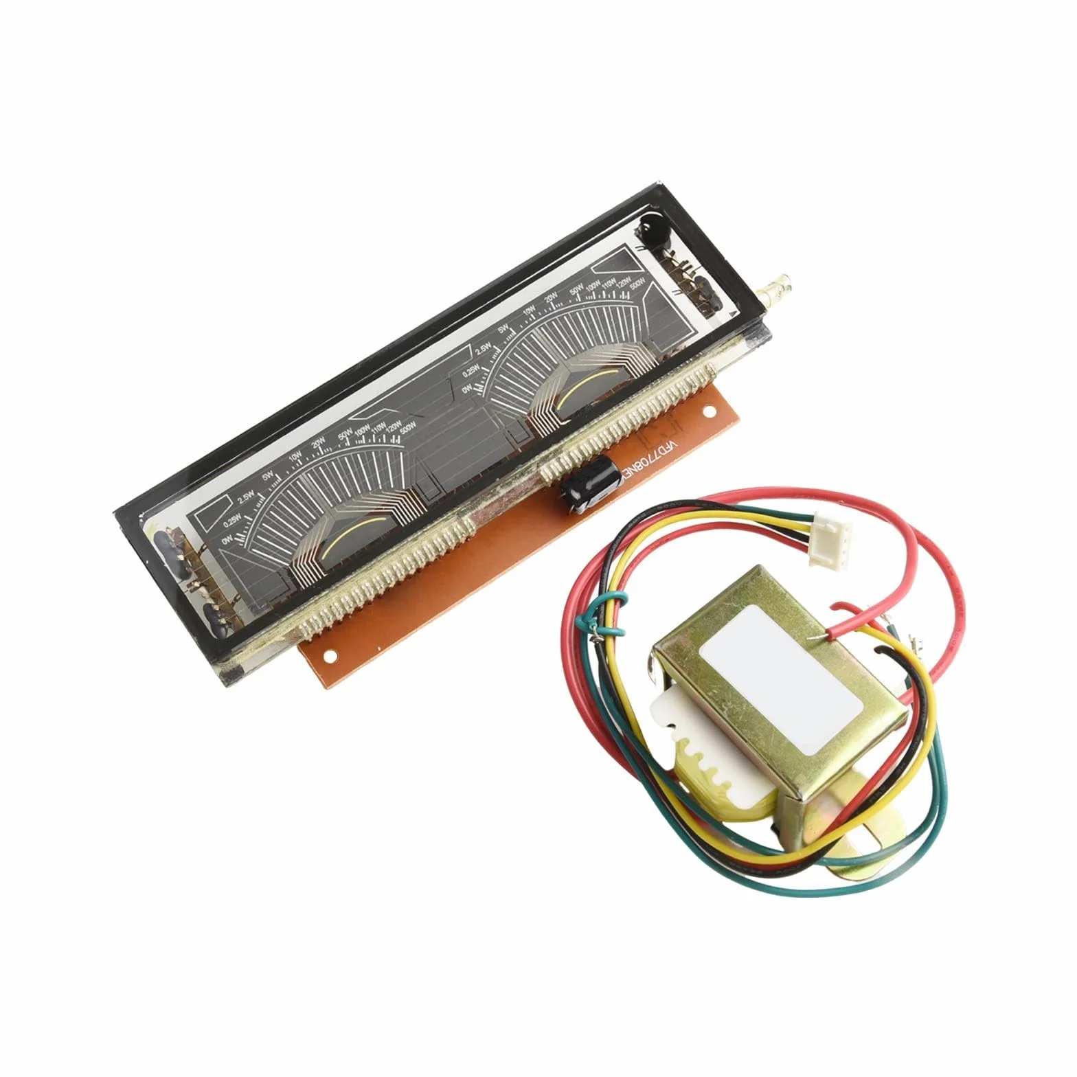 Analizator widma audio z wyświetlaczem VFD, wyświetlacz VFD, miernik poziomu VU, wyświetlacz widma dźwiękowego, wskaźniki muzyczne, kompatybilny z 230 V odczyt LCD