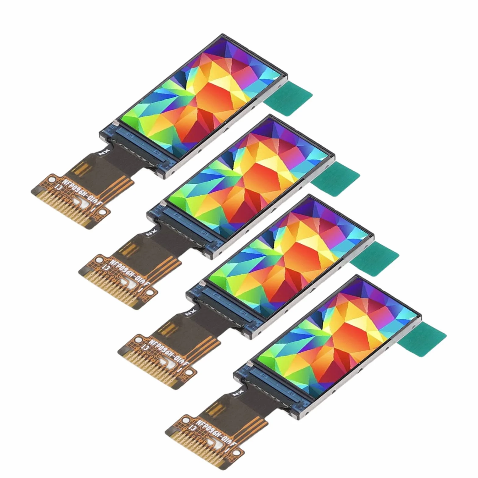 Hyuduo Kolorowy Wyświetlacz IPS TFT o Przekątnej 0,96 Cala, moduł LCD z Interfejsem SPI i rozdzielczością 80x160 dla Projektów i Kontrolerów