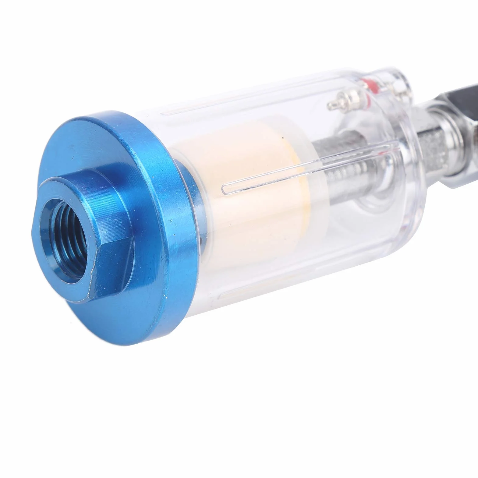 Regulator ciśnienia filtra Regulator ciśnienia powietrza z separatorem wody i manometrem, filtr regulatora ciśnienia powietrza z 1/4 "150mm złącze pojazdu