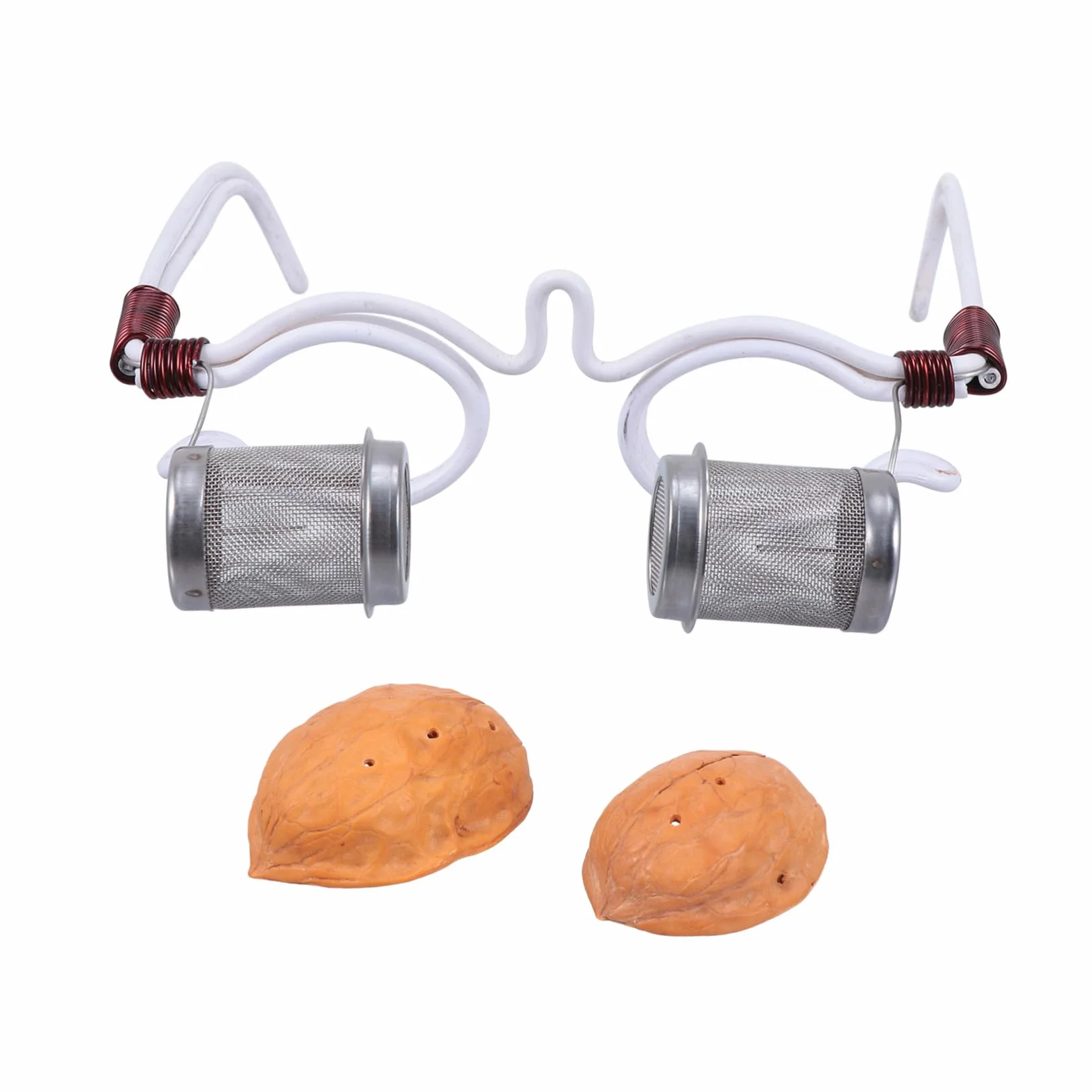 COLLBATH Ergonomiczne Okulary Do Moksoterapii Oczu z Naturalną Łupiną Orzecha Włoskiego i Przenośne Narzędzie Do Pielęgnacji Oczu z Funkcją Moksowania