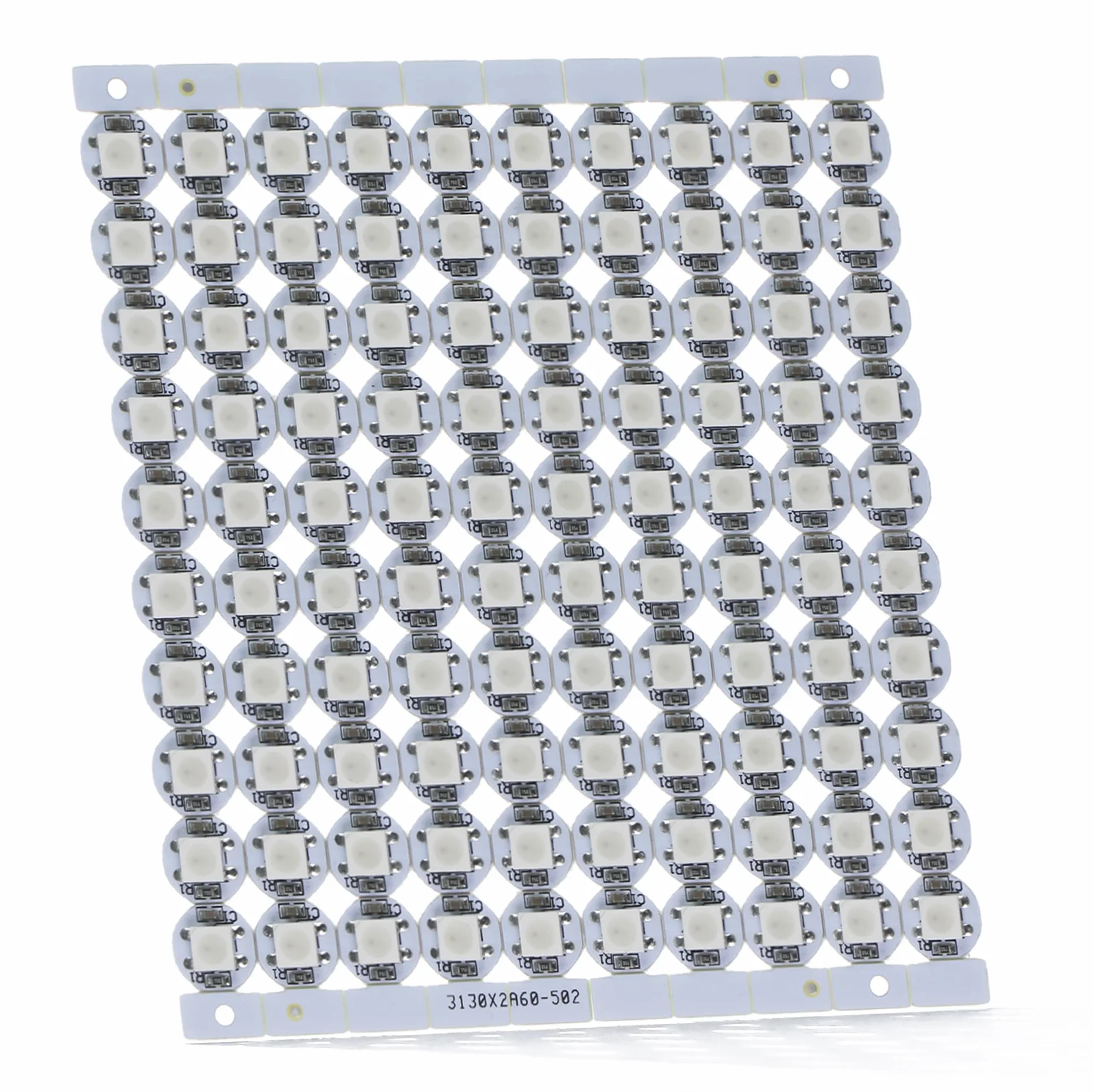 Panel LED WS2812B RGB-IC, 10x10 100 diod Matrix 5050 SMD, indywidualnie adresowalny panel LED dla Raspberry Pi, Arduino, projekty DIY