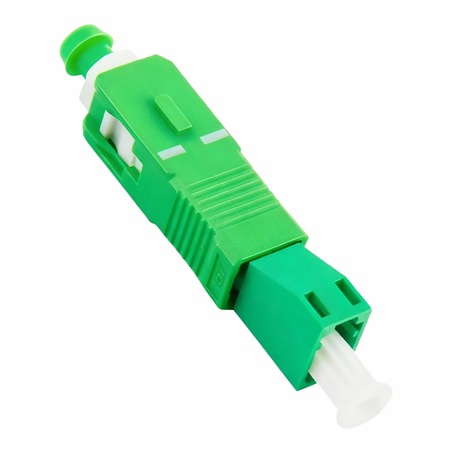 Adapter światłowodowy LC/APC gniazdo do SC/APC wtyczka do jednomodowego 9/125um, wielokrotnego użytku, hybrydowa wtyczka adaptera światłowodowego z niskim tłumieniem wstawiania do OTDR, VFL i