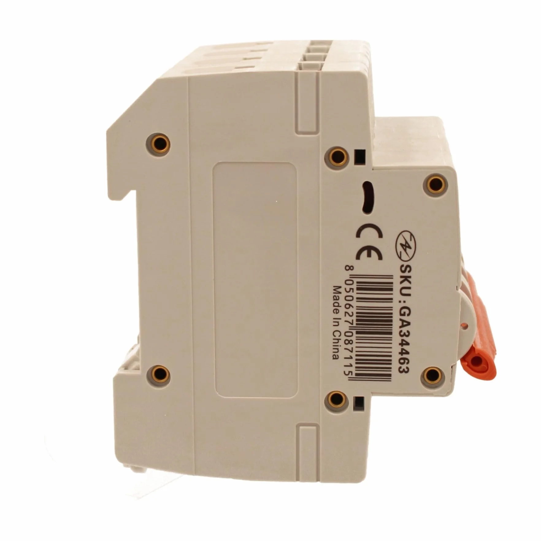 ZOREI Automatyczny wyłącznik magnetyczny, 4P 220 V i 380 V 6 kA, do jednofazowego i trójfazowego, MCB 4P C63 63A