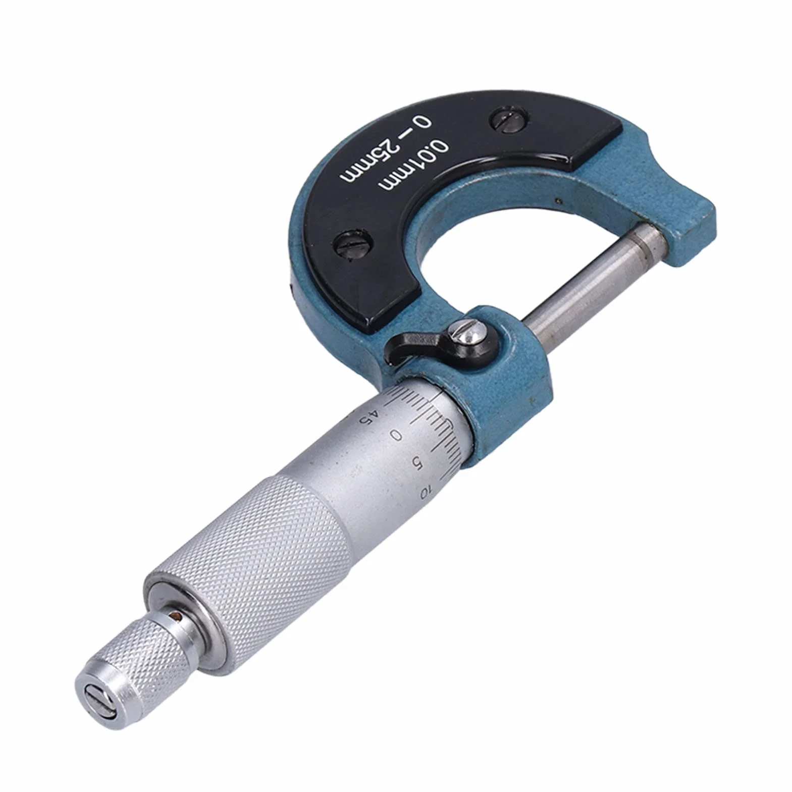 Mikrometr Zewnętrzny 0-25mm Stal Nierdzewna Dokładność 0,01mm z Kluczem