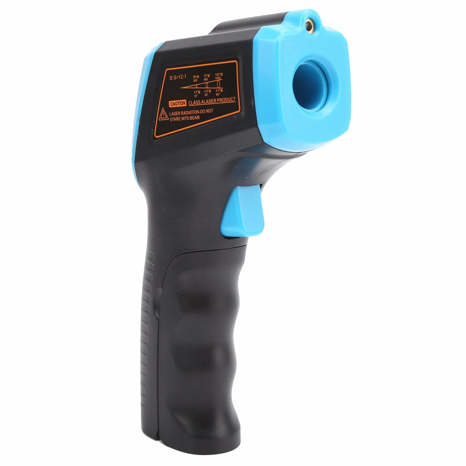 Termometr na podczerwień Gm320S pistolet termiczny z wyświetlaczem LCD -50 do 600°C niebieski