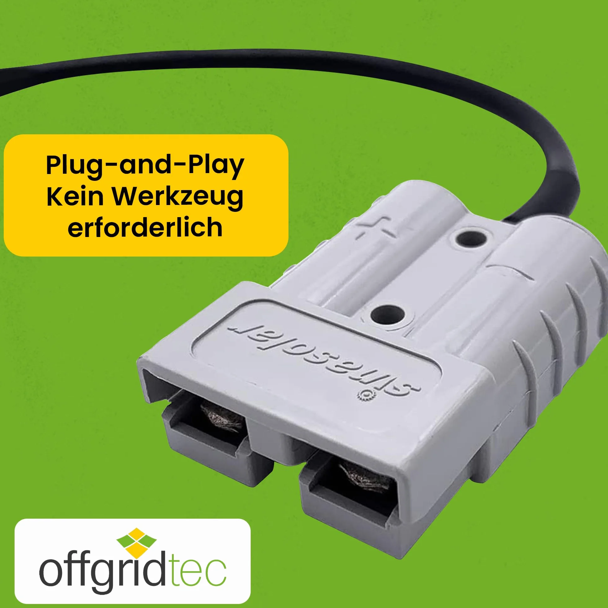 Offgridtec Anderson adapter DC5521 – 20 cm