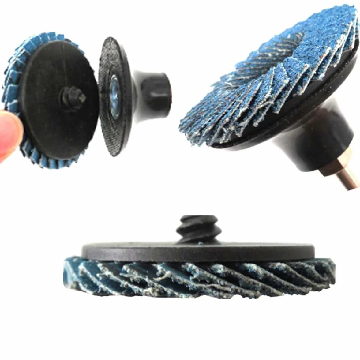 ANBOO 24 szt. tarcze wachlarzowe 50 mm tarcze szlifierskie