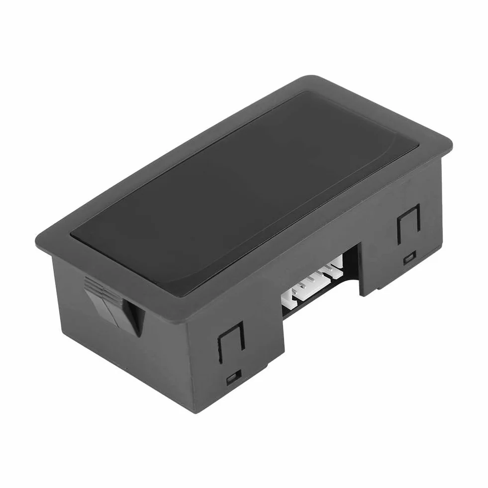 4 cyfrowy tachometr LED RPM miernik prędkości i czujnik zbliżeniowy holu NPN (niebieski)