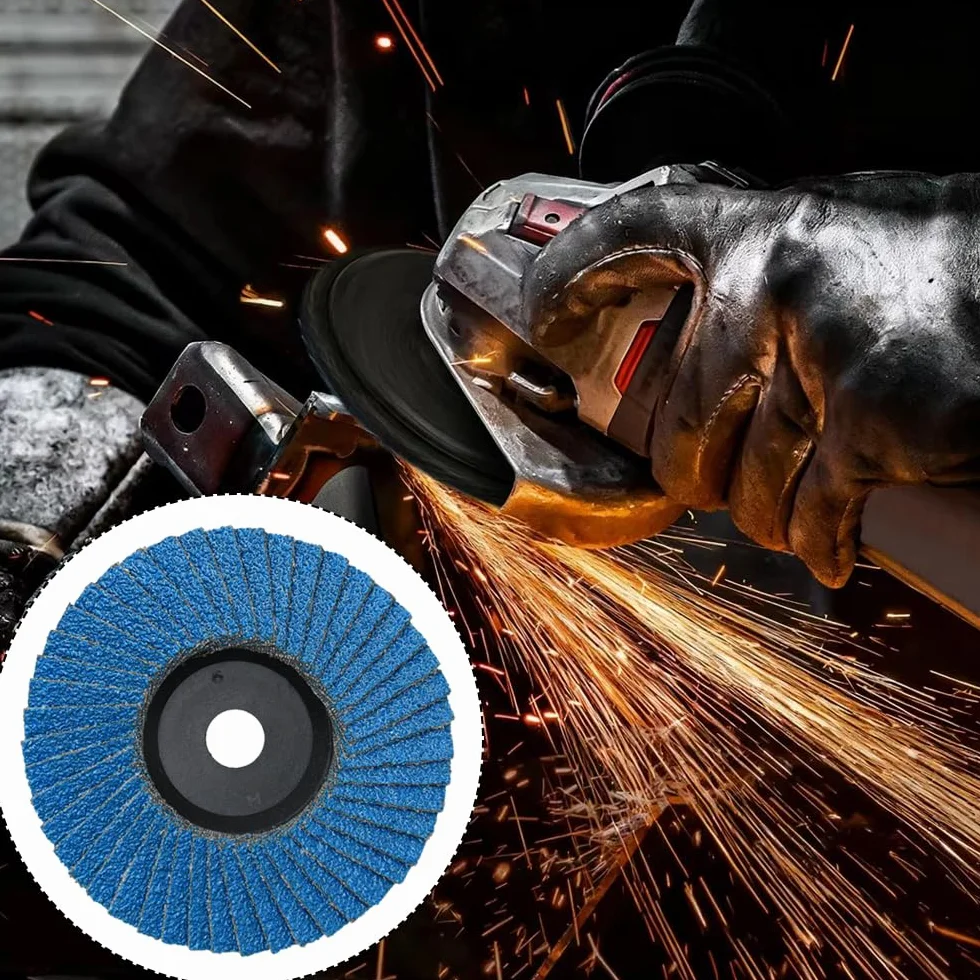 12 sztuk 76 mm tarcze arkuszowe ziarnistości 60, płyty ścierne z otworem środkowym 10 mm do stali nierdzewnej, metalu, stali i drewna