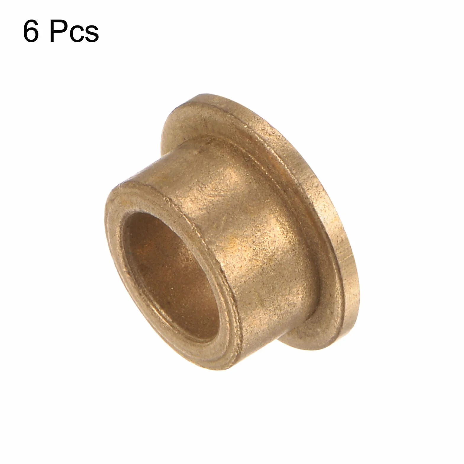 QUARKZMAN Tuleja Kołnierz 8mm Średnica 12mm OD 2mm Grubość Brąz Samo-Smarujące