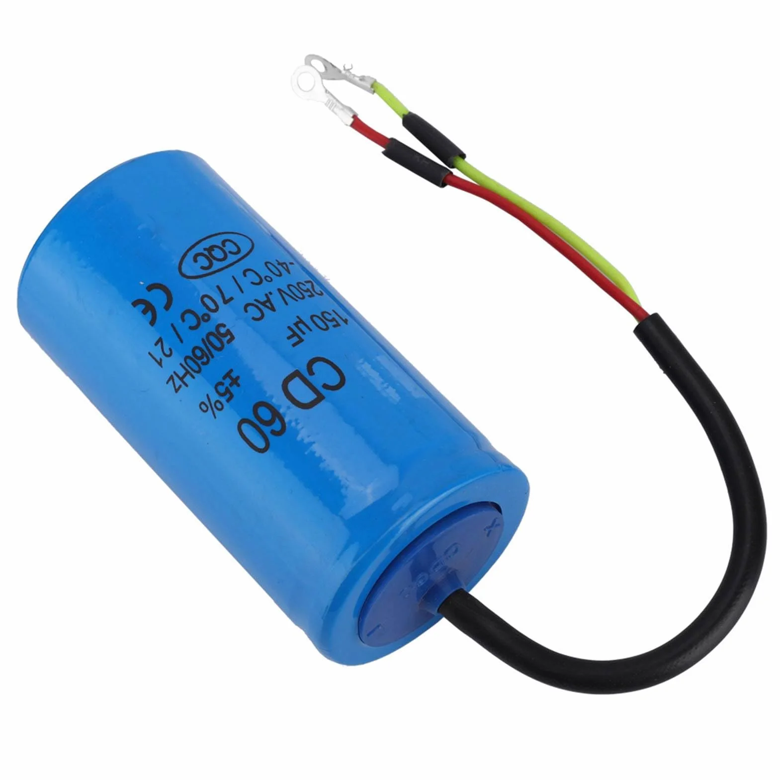 Kondensator Roboczy 450V 150uF CD60 250V AC do Silników Jednofazowych Klimatyzatorów Sprężarek