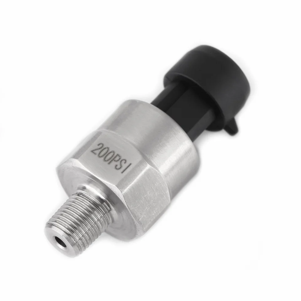 Marhynchus 1 Szt. Przetwornik Ciśnienia Jeden ósmy Gwint NPT Stal Nierdzewna 30 Psi, 100 Psi, 150 Psi, 200 Psi, 300 Psi, 500 Psi (opcjonalnie) dla Oleju Paliwo Powietrze Woda