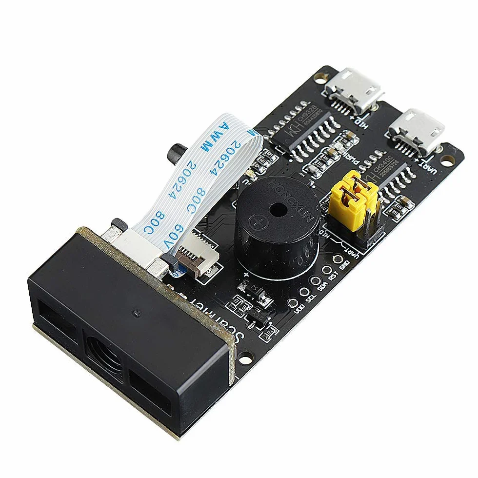 DollaTek UART szeregowy dwuwymiarowy skaner 2D v3.0 Moduł skanowania kodów kreskowych