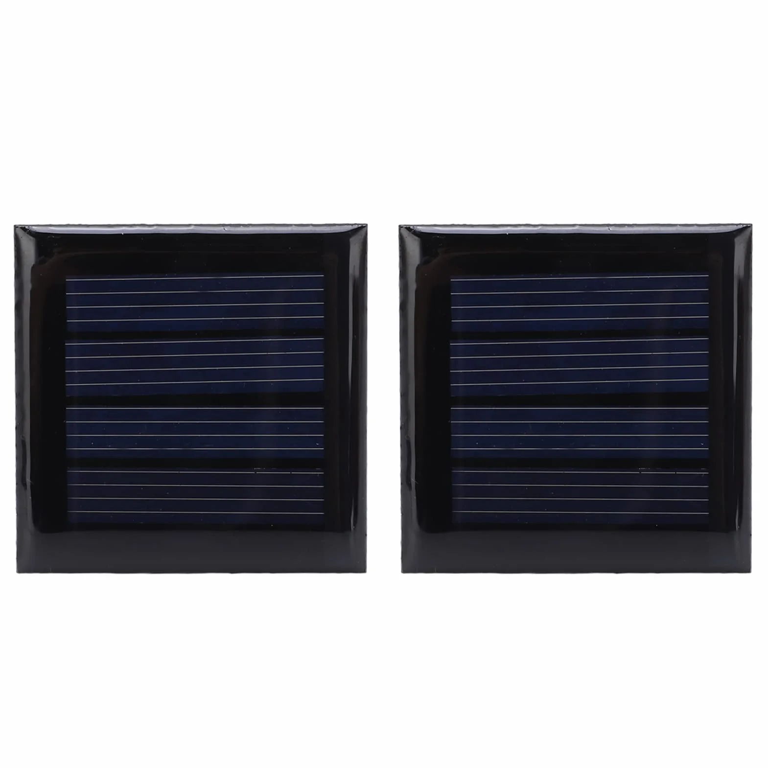 2 Sztuk 2 V 210mA 40x40mm/1.6x1.6in Mikro Panele Słoneczne Mini Panele Słoneczne Mini Ogniwa Słoneczne Ogniwa Fotowoltaiczne ładowarka DIY Zabawki Elektryczne Materiały