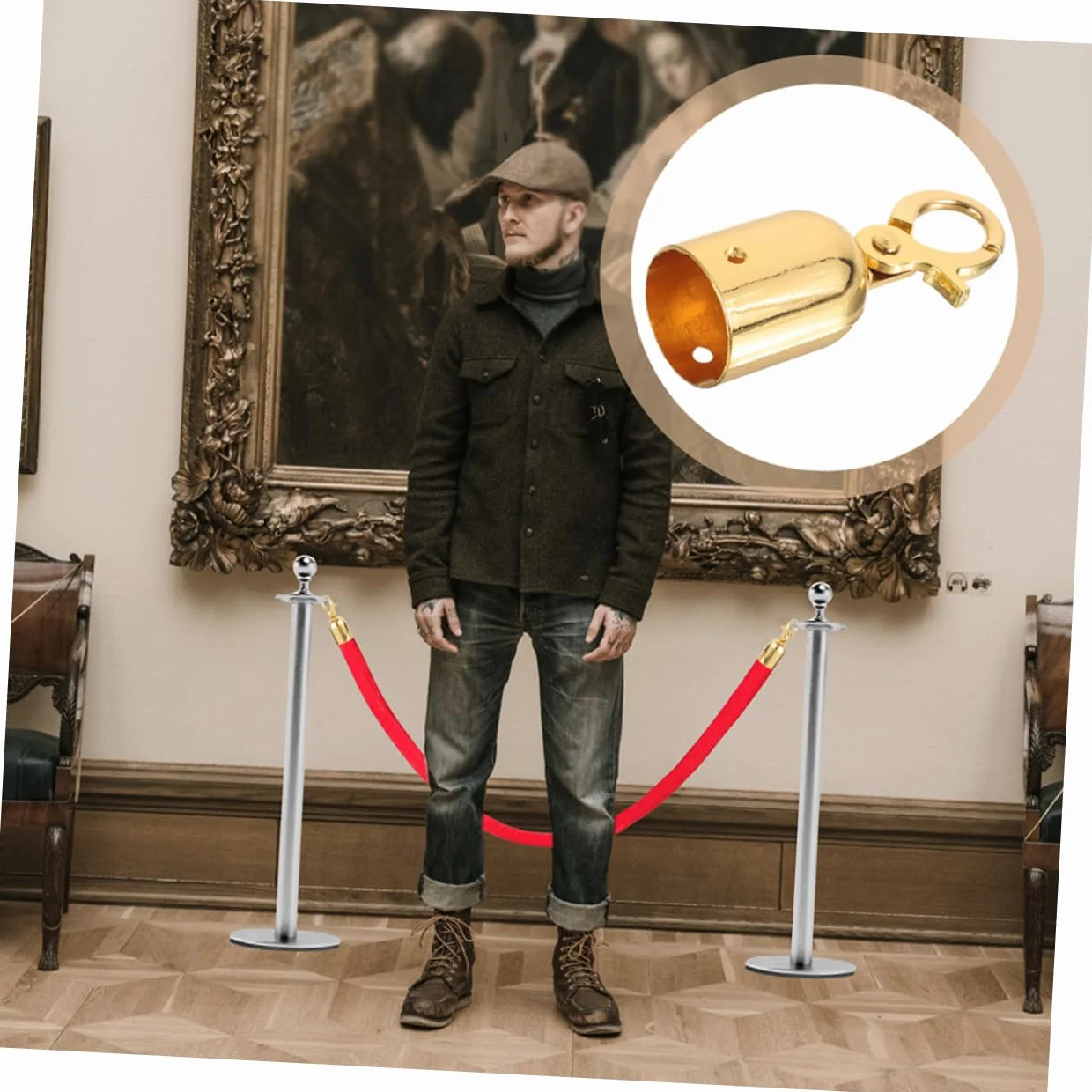 Gadpiparty Zatyczka Końcowa Liny Metalowe Okucia Linowe Do Pokładu Końcówka I Napinacz Sznurka Do Poręczy