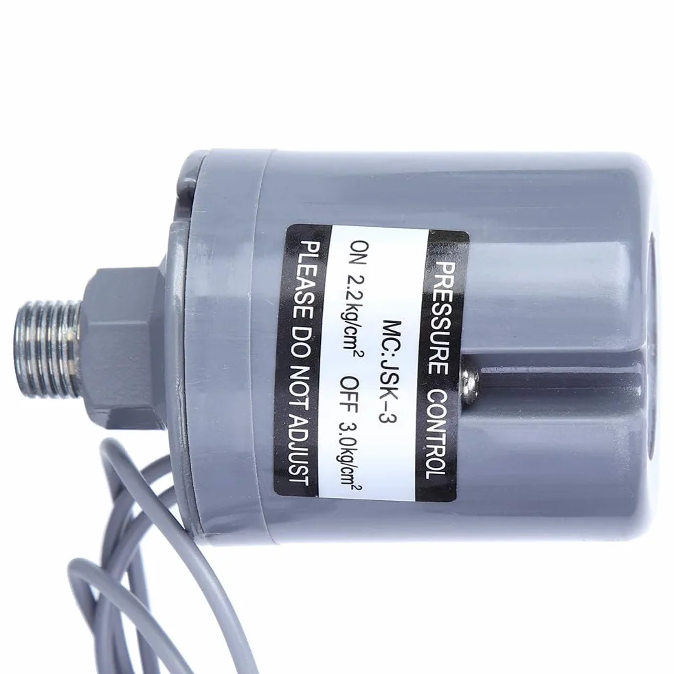 Przełącznik Ciśnienia Wody Regulator Ciśnienia Pompy Wodnej Sterownik Elektroniczny 220 V do Automatycznej Pompy Wspomagającej (2,2-3,0 kg)